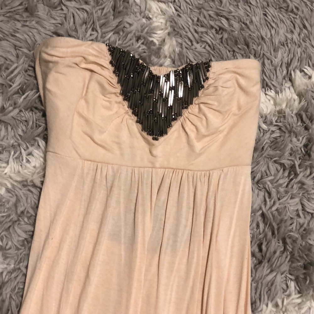 BEBE STRAPLESS MAXI DRESS - Picture 4 of 4